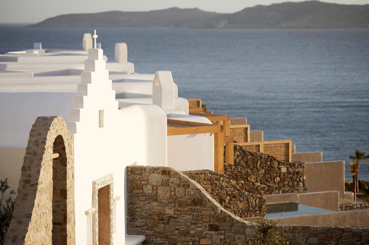 Amazon Mykonos Suites & Spa Agios Ioannis Diakoftis Экстерьер фото