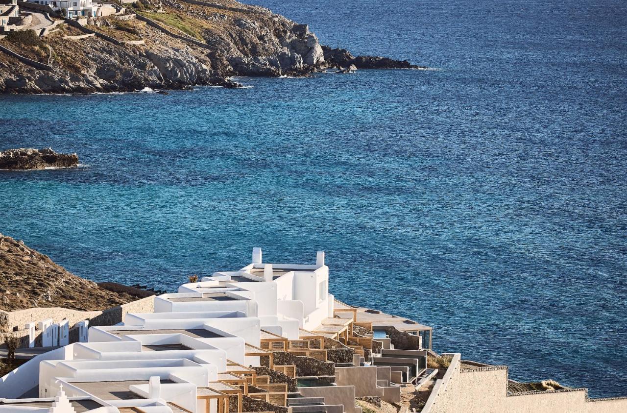 Amazon Mykonos Suites & Spa Agios Ioannis Diakoftis Экстерьер фото