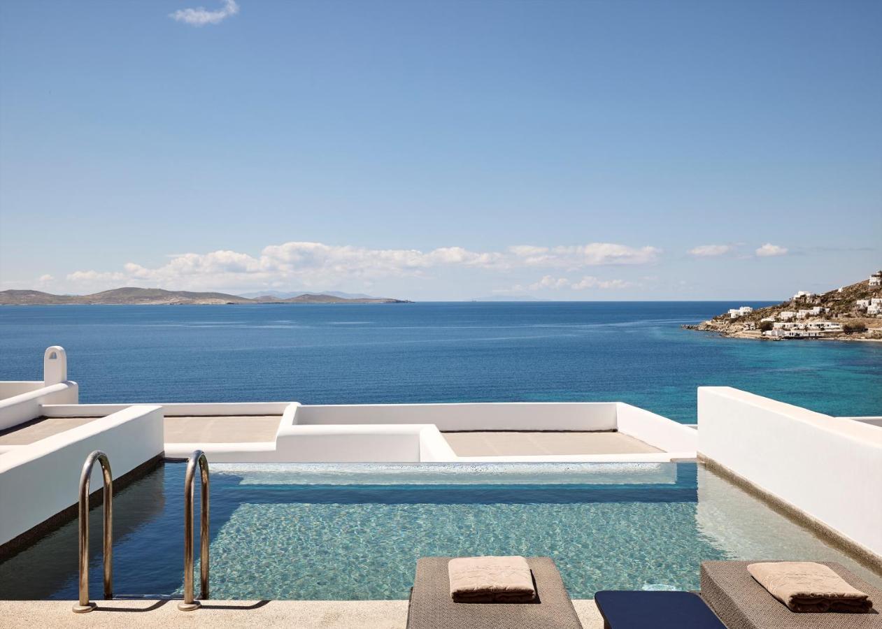 Amazon Mykonos Suites & Spa Agios Ioannis Diakoftis Экстерьер фото