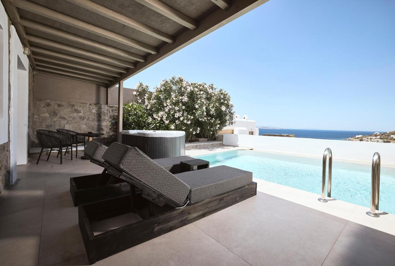 Amazon Mykonos Suites & Spa Agios Ioannis Diakoftis Экстерьер фото