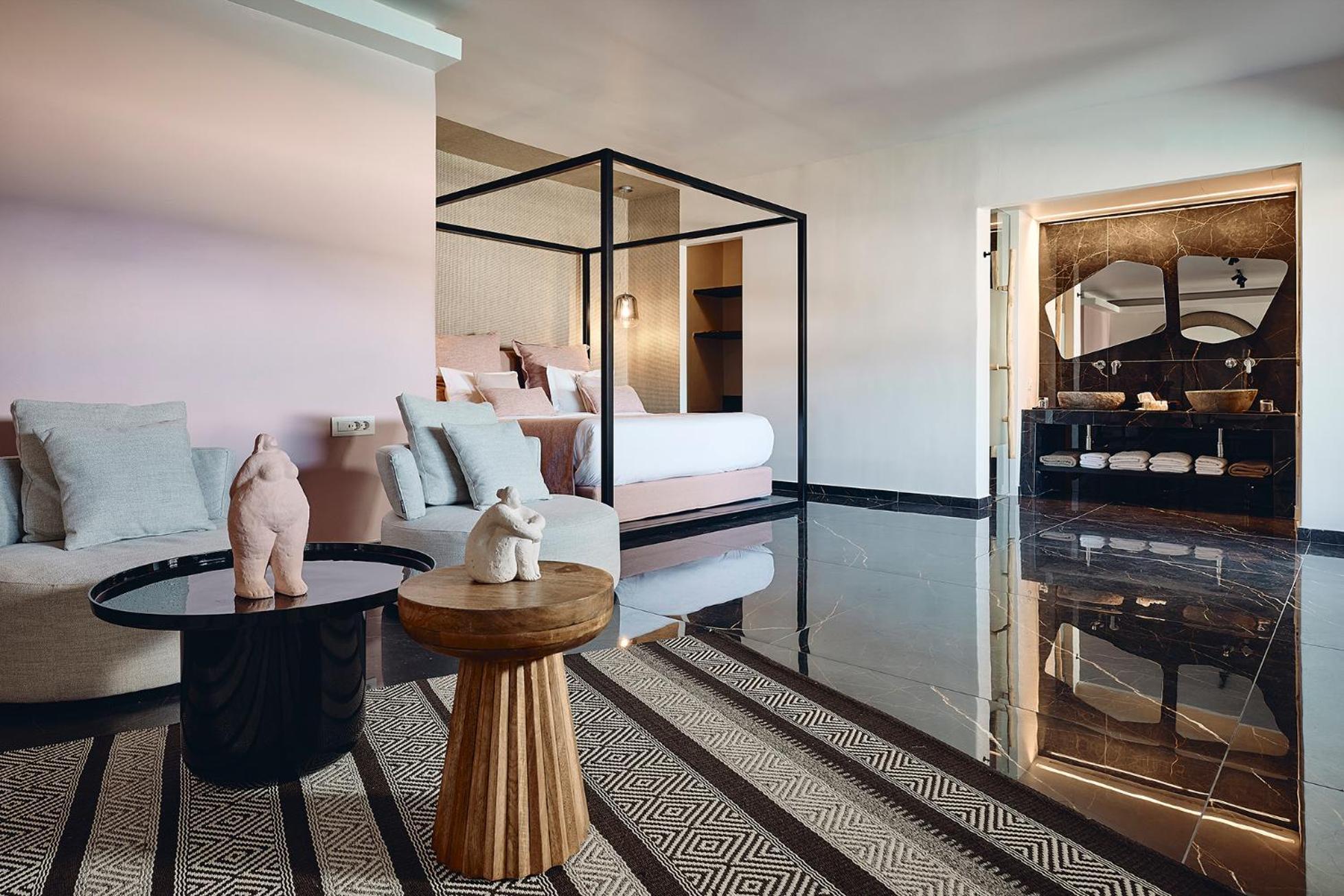 Amazon Mykonos Suites & Spa Agios Ioannis Diakoftis Экстерьер фото