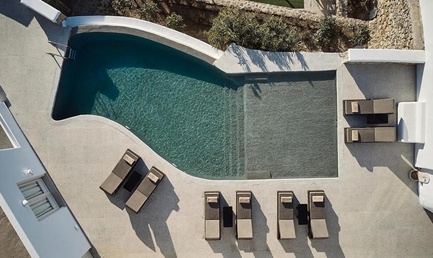 Amazon Mykonos Suites & Spa Agios Ioannis Diakoftis Экстерьер фото