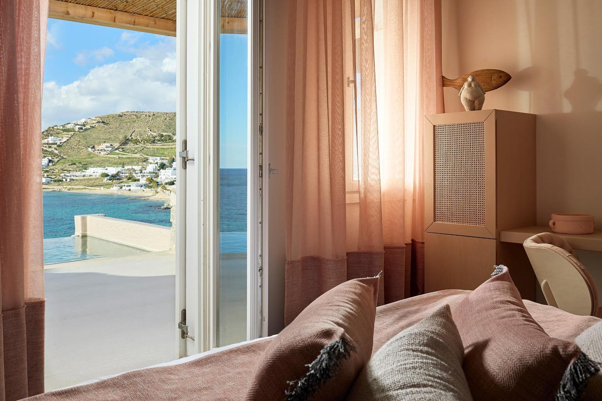 Amazon Mykonos Suites & Spa Agios Ioannis Diakoftis Экстерьер фото