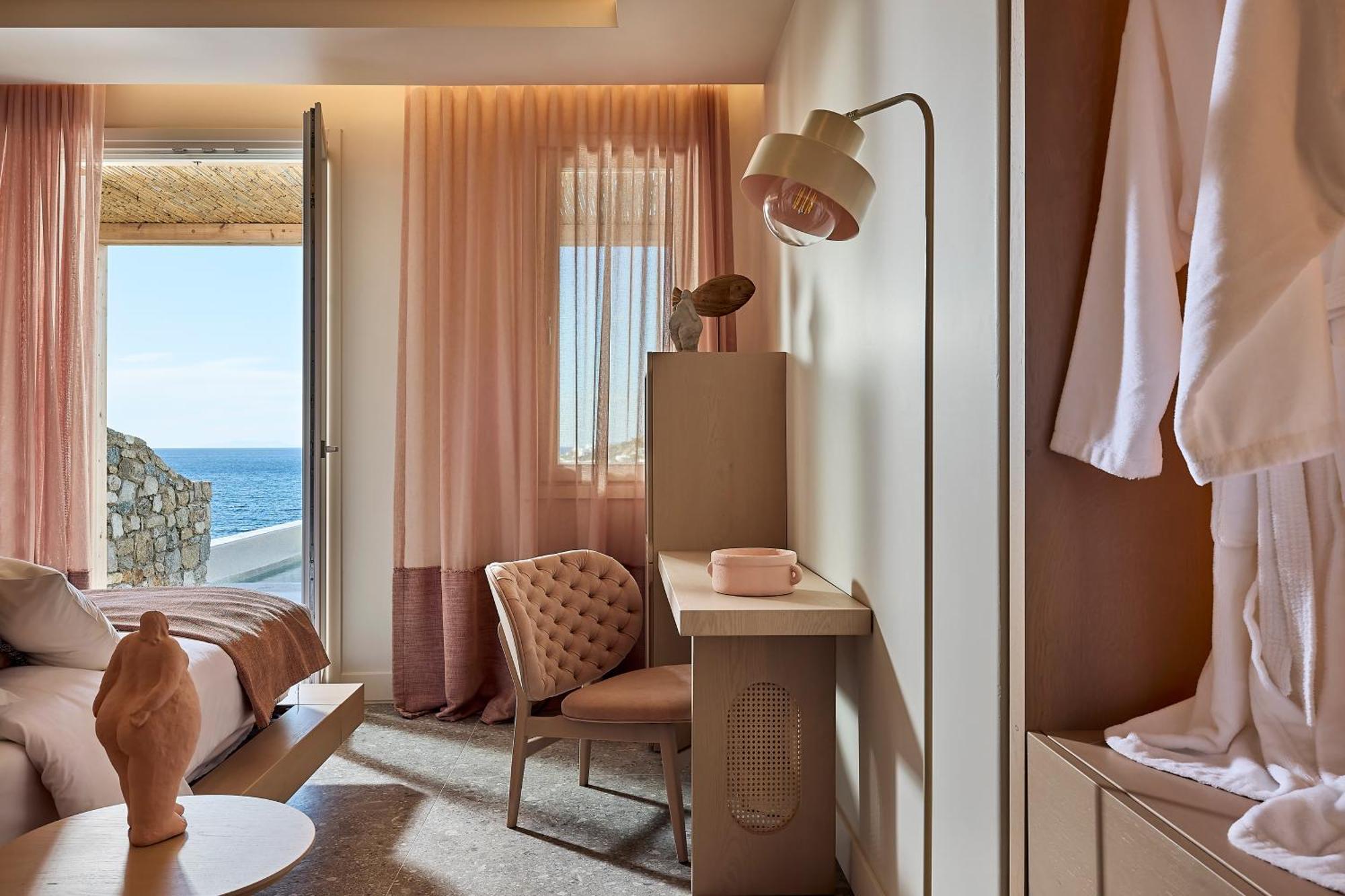 Amazon Mykonos Suites & Spa Agios Ioannis Diakoftis Экстерьер фото